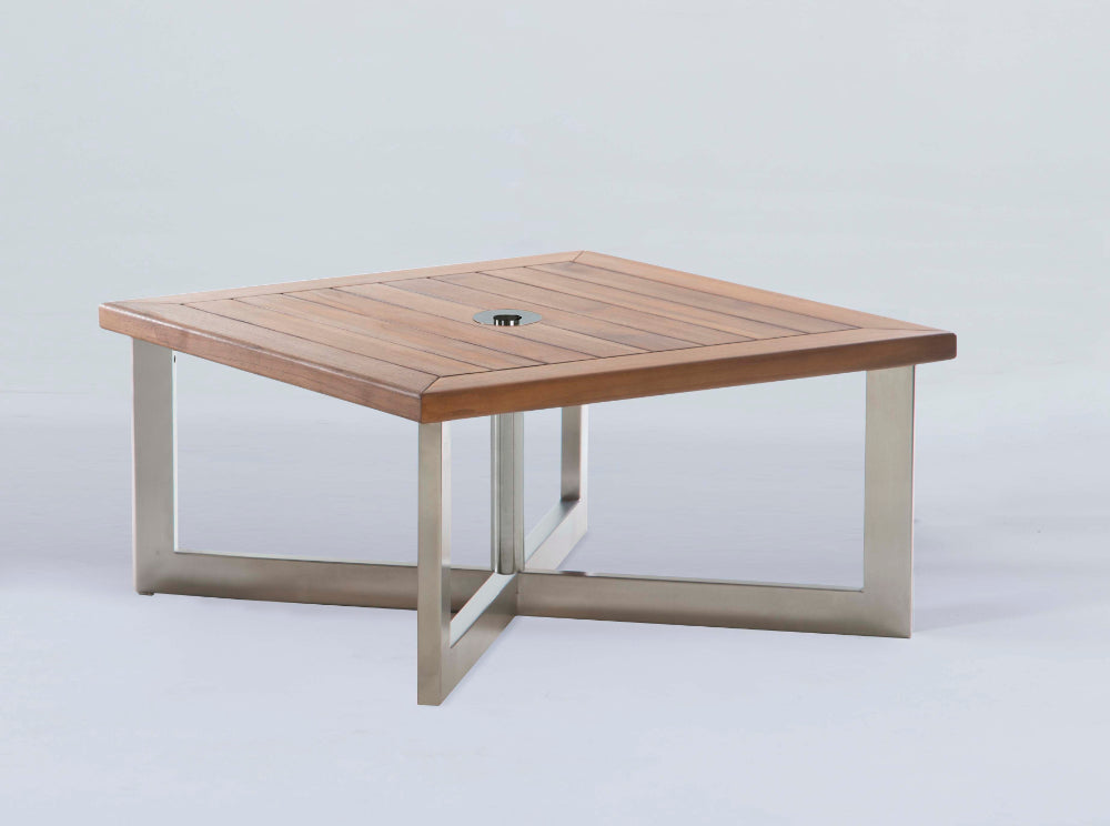 Mesa Base Cuadrada Maindeck De Sombrilla Windward